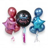 Шар на гендер пати мальчик или девочка - Товары для гендер пати в Сыктывкаре - яркий способ узнать пол ребенка сюрпризом