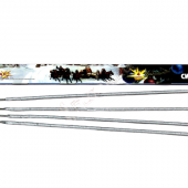 Свеча бенгальская 65 см (4шт) Новогодние желтые СБ4650 - Бенгальские огни 650 мм - 65 см бенгальские свечи в Сыктывкаре